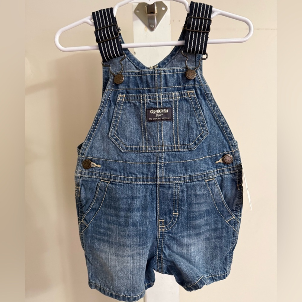 NWT Oshkosh B’Gosh Denim Shortalls